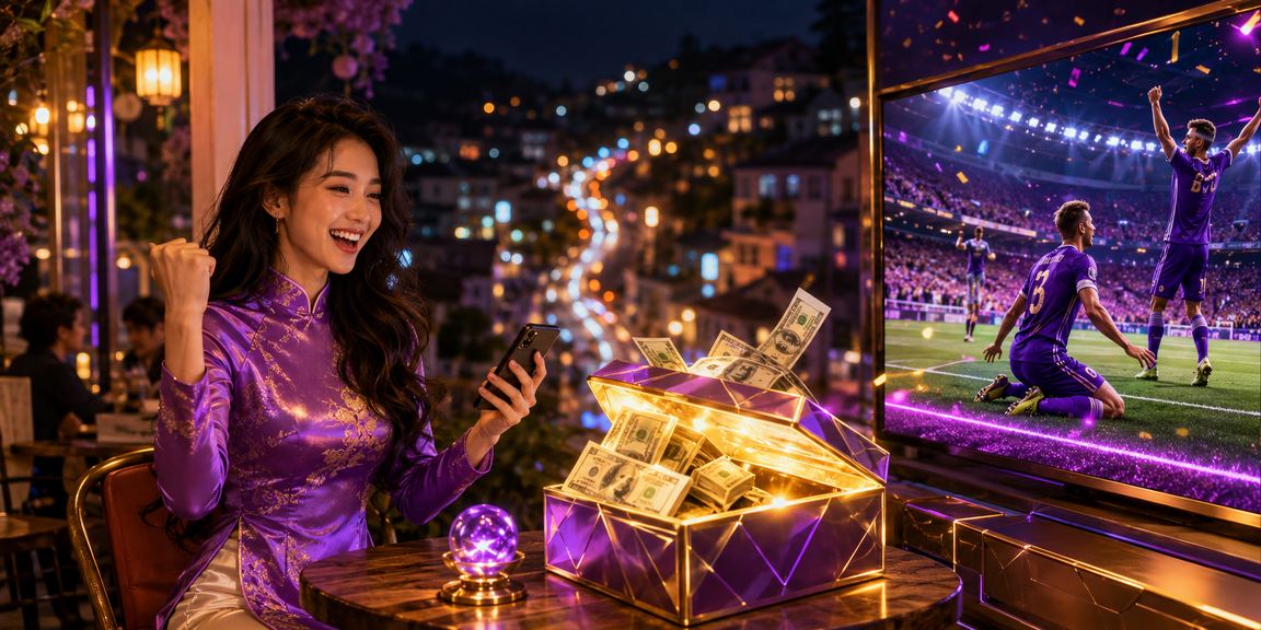 Cô gái mặc áo dài trải nghiệm cá cược trực tuyến tại Đà Lạt