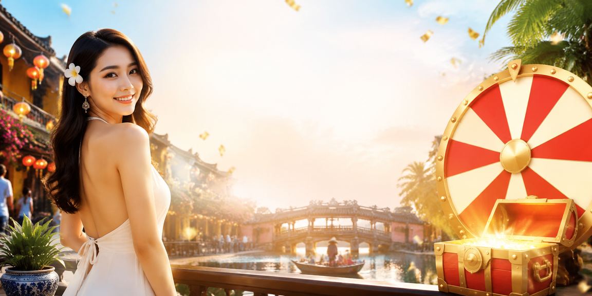 Đèn lồng lễ hội và không khí may mắn tại phố cổ Hội An – biểu tượng giải trí Việt Nam